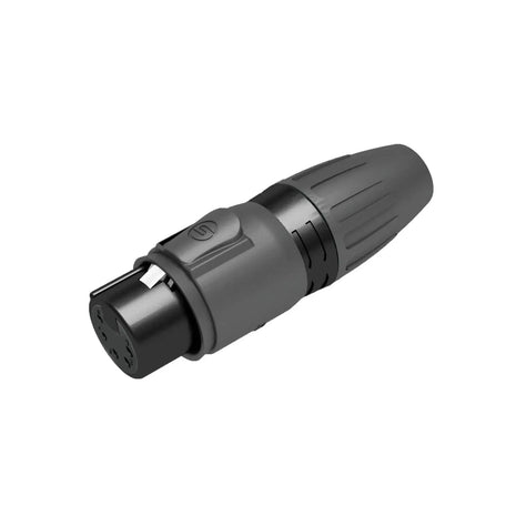 Seetronic 5-Pin Female XLR IP65 Black SCWF5-B
