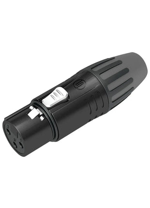 Seetronic 3-Pin Female XLR Black SCMF3-B