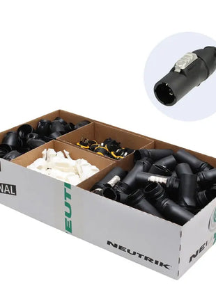 Neutrik powerCON TRUE1 Connector NAC3MX-W-TOP-D (Pack of 50)