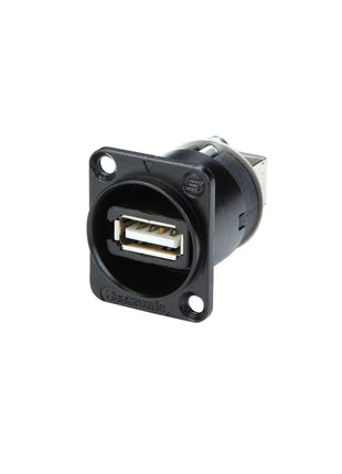 Seetronic USB A-B Feedthrough D Type SAUSB-W-B