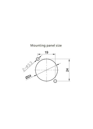 Seetronic USB A-B Feedthrough D Type SAUSB-W-B