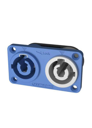 Seetronic PowerTwist Blue/Grey Chassis Connector SAC3MPA-02