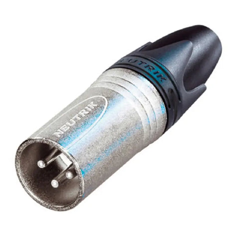 Neutrik XLR 3-Pin Male Plug NC3MXX