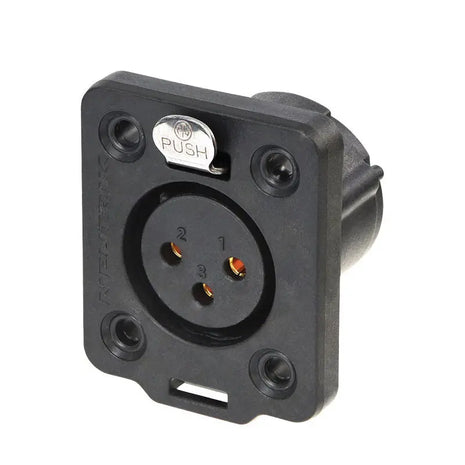 Neutrik XLR 3-pin Female Chassis Socket NC3FDX-TOP