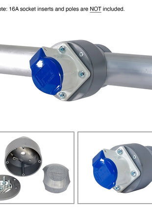 Robolights Grey Smart Socket Set for 16A (SSS/16A/G)