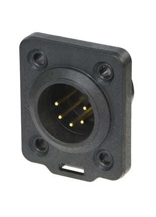 Neutrik XLR 5-pin Male Chassis Plug NC5MDX-TOP
