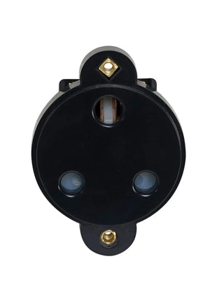 Robolights 15A Socket Insert Black (15APS/B)