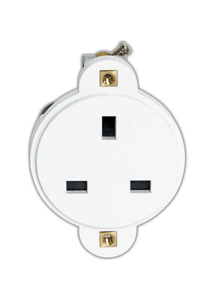 Robolights 13A Socket Insert White (13APS/W)