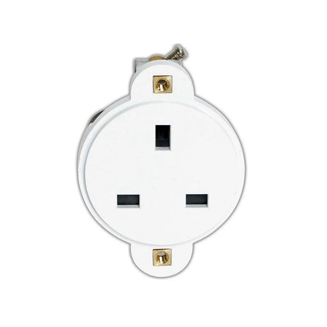 Robolights 13A Socket Insert White (13APS/W)