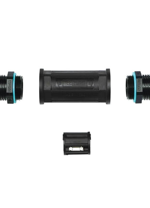 Hylec Inline TeeTube Connector 5-Pole 8-17mm TTK25BKSD