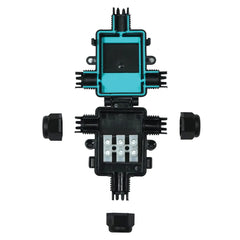 Hylec Inline TeeBox Connector 3-Pole 4-9.5mm THK200C2E