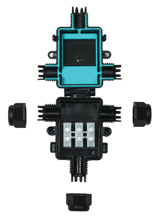 Hylec Inline TeeBox Connector 3-Pole 4-9.5mm THK200C2E