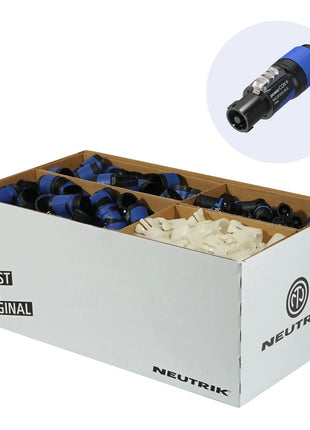 Neutrik powerCON FXX A-type Connector NAC3FXXA-W-S-D (Pack of 100)