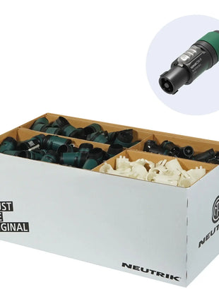 Neutrik speakON Cable Connector NL4FXX-W-L-D (Pack of 100)