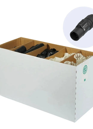 Neutrik powerCON TRUE1 Connector 6-12mm Cable NAC3M-TRUE1-S-D (Pack of 50)