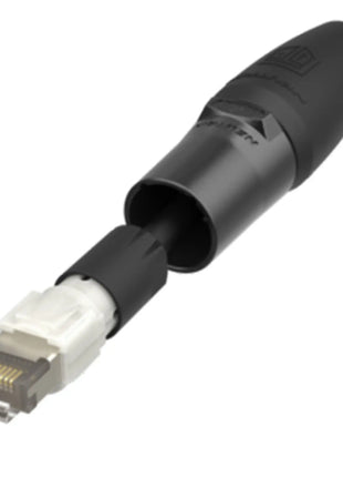 Neutrik etherCON Cable Connector RJ45 Black NE8MXR-B-TOP