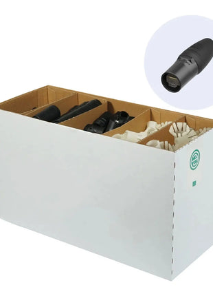 Neutrik etherCON Cable Connector RJ45 Black NE8MXR-B-TOP-D (Pack of 100)