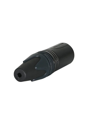 Neutrik XLR 6-Pin Male Plug Black NC6MXX-BAG