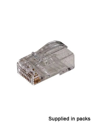  RJ45 Crimp plugs CAT6 Unshielded Arc-latch Pack of 50