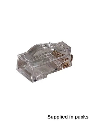  RJ45 Crimp plugs CAT6A Unshielded Arc-latch Pack of 50