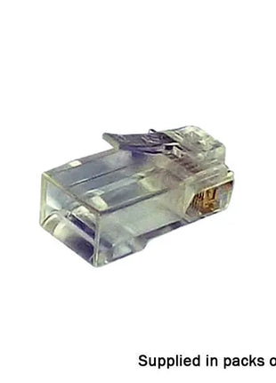  CAT6 Speedy RJ45 Push Through Crimp Plugs Pack of 100