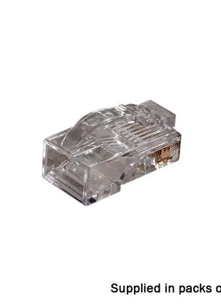  CAT5 Speedy RJ45 Unshielded Push Through Crimp Plugs Pack of 50