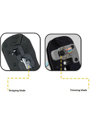TUK Speedy RJ45 Crimp Tool Contractor Grade TRCSPDY4