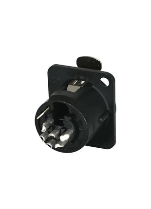 Neutrik XLR 6-Pin Female Chassis Socket NC6FD-L-BAG-1