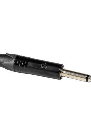 Neutrik 2-Pole 6.35mm (1/4") Black Jack Plug NP2X-BAG