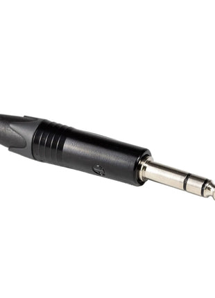 Neutrik 3-Pole 6.35mm (1/4") Black Jack Plug NP3X-BAG