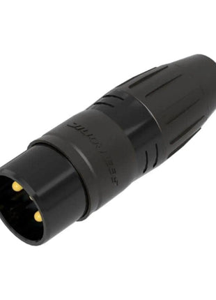 Seetronic 3-Pin Male XLR IP67 Black SCWM3-B-67