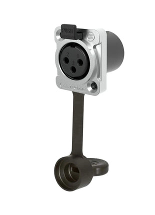  XLR IP67 3-Pin Chassis Female K3F2C-W-67