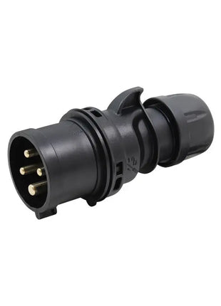 PCE 16A 415V 3P+E Plug Black (014-6x)