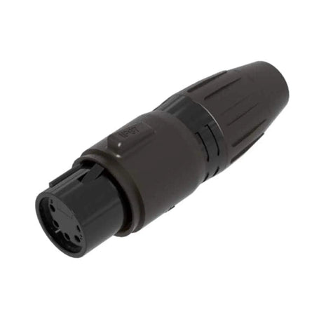  5-Pin Female XLR IP67 Black SCWF5-B-67
