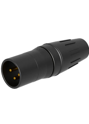 Seetronic XLR 3-Pin Male Plug Black SCHM3-B