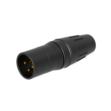Seetronic XLR 3-Pin Male Plug Black SCHM3-B