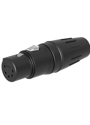 Seetronic XLR 5-Pin Female Socket Black SCHF5-B