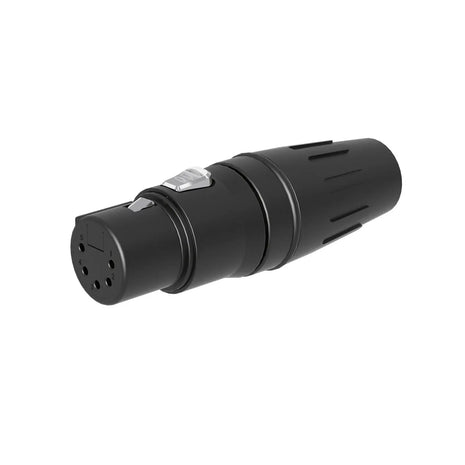 Seetronic XLR 5-Pin Female Socket Black SCHF5-B