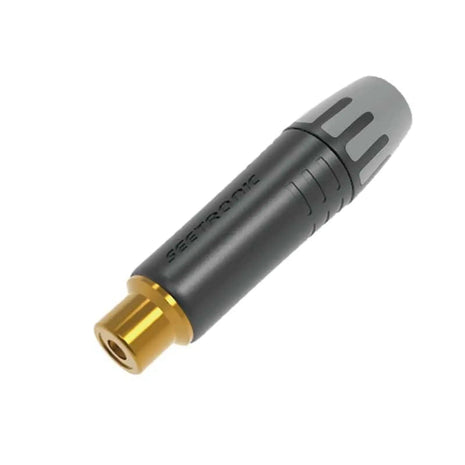 Seetronic Phono Female Cable Connector Black MT390