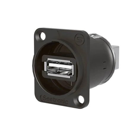 Seetronic USB Feedthru Chassis Connector SAUSB-W-B
