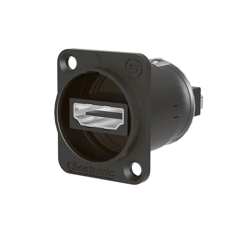 Seetronic HDMI Feedthru Chassis Connector SAHDMI-W-B