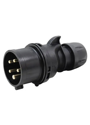 PCE 16A 415V 3P+N+E Black Plug (015-6x)