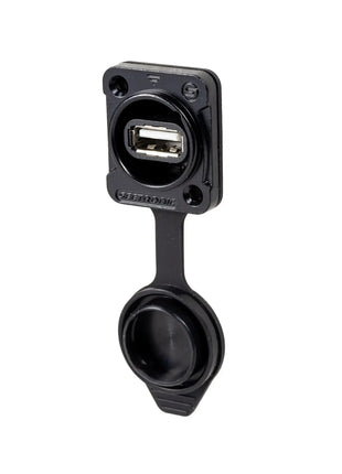 Seetronic USB Type-A Feedthrough IP65 MAUSB-W-B