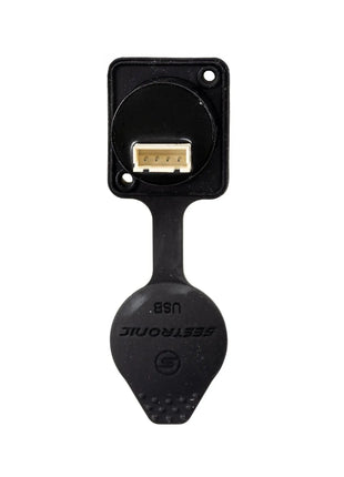Seetronic USB Type-A Feedthrough IP65 MAUSB-W-B