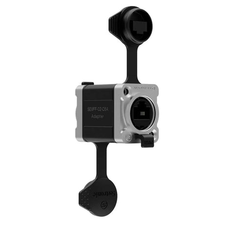 Seetronic RJ45 CAT6A Feedthrough Coupler IP65 SE8FF-02-C6A