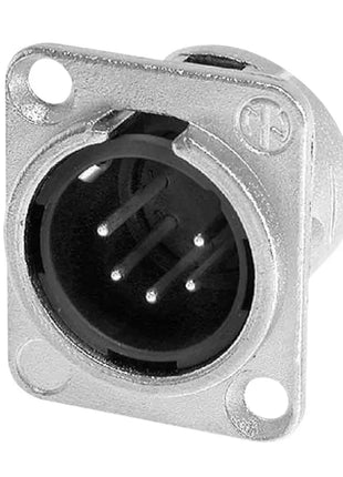 Neutrik XLR 5-Pin Male Chassis Plug NC5MD-L-1