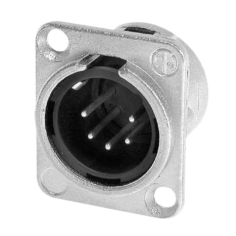 Neutrik XLR 5-Pin Male Chassis Plug NC5MD-L-1