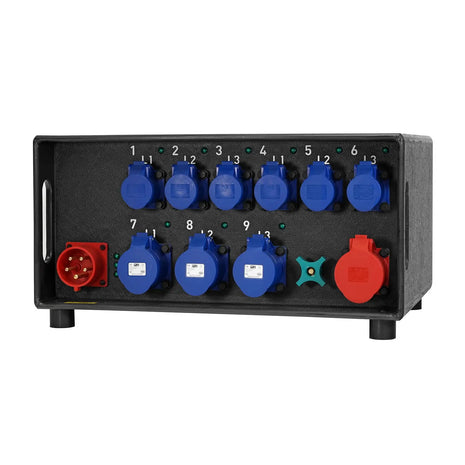 Elumen8 Distribution Unit 32A 3PH 3x 32A 1PH 6x 16A Out