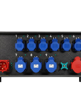 Elumen8 Distribution Unit 32A 3PH 3x 32A 1PH 6x 16A Out