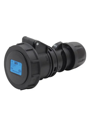 PCE 16A 230V IP67 2P+E Black Socket (2132-6X)